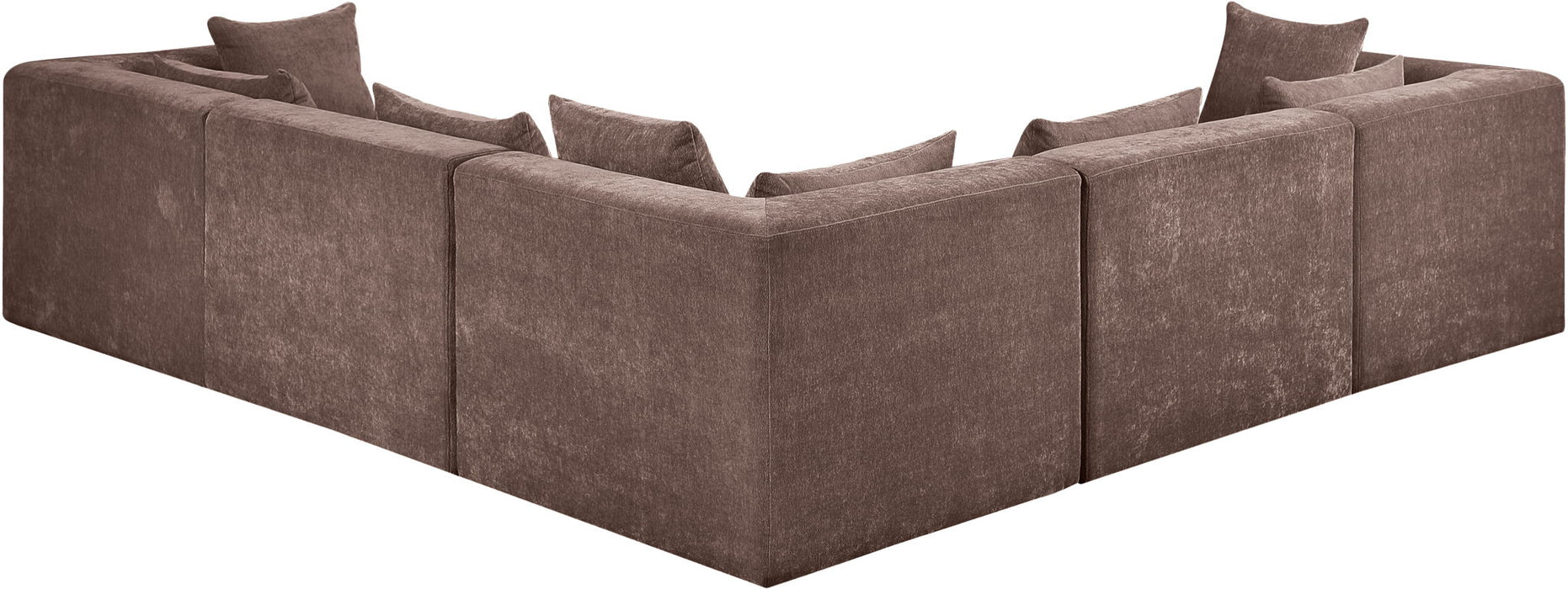 Stellar - 5 Piece Upholstered Modular Sectional - Simple Home Plus