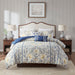 Livia - King 5 Piece Duvet Cover Set - Multi - Simple Home Plus