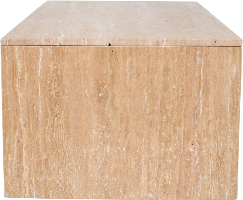 Vernazza - Travertine Table - Simple Home Plus