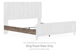 Rusticott - King Panel Rails - Brown - Simple Home Plus