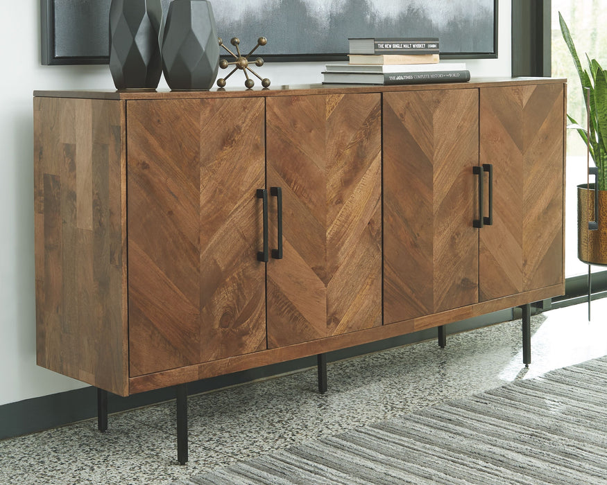 PratTVille - Brown - Accent Cabinet - Simple Home Plus