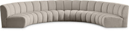 Infinity - 6 Piece Boucle Modular Sectional - Simple Home Plus