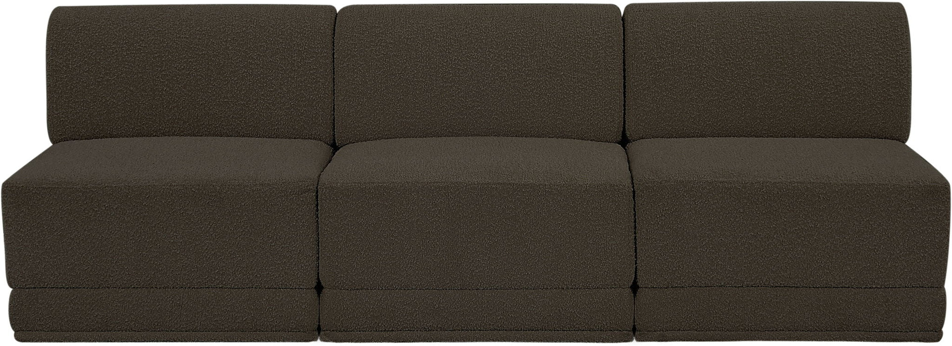 Ollie - 3 Seat Armless Modular Sofa - Simple Home Plus