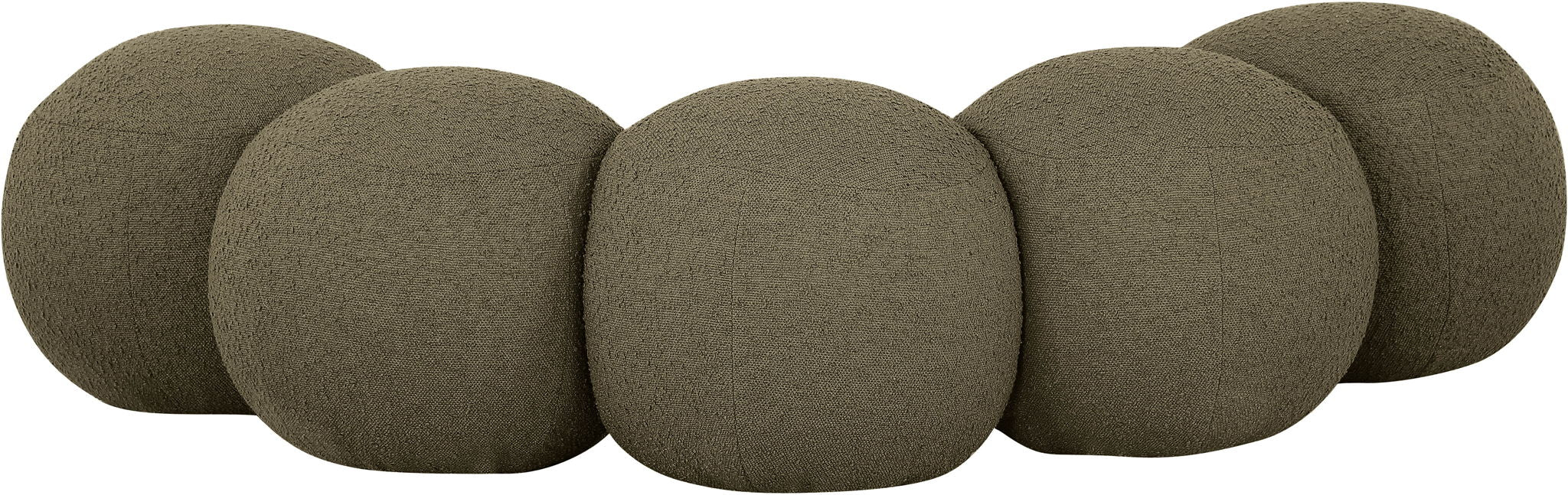 Apollo - Boucle Fabric Bench - Simple Home Plus
