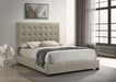 Medley - Genuine Leather Platform Bed - Simple Home Plus
