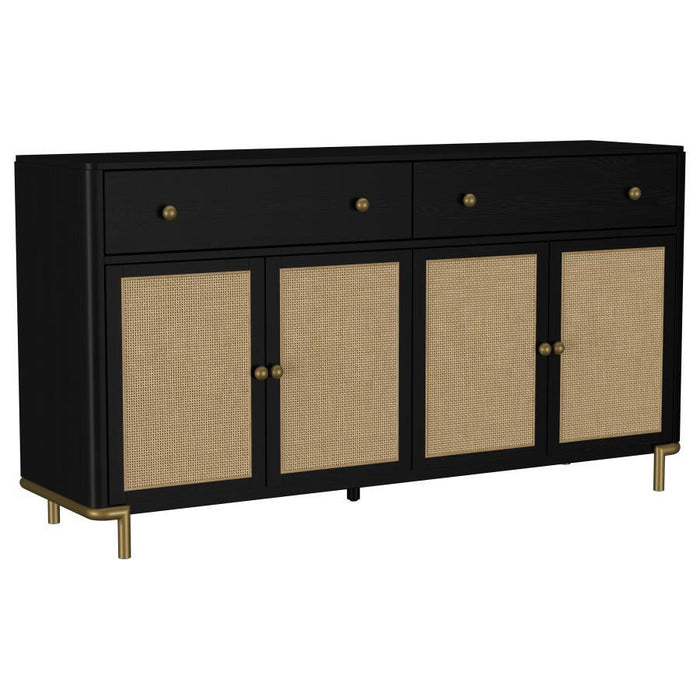 Arini - Cane Door Dining Sideboard Server - Simple Home Plus