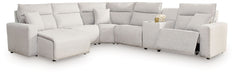 Modmax II - Reclining Sectional - Stone - Simple Home Plus