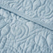 Quebec - Oversized Quilted Throw - Blue - Simple Home Plus