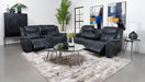 Sloane - Upholstered Reclining Sofa Set - Simple Home Plus