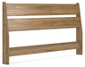 Deanlow - Queen Panel Headboard - Honey - Simple Home Plus