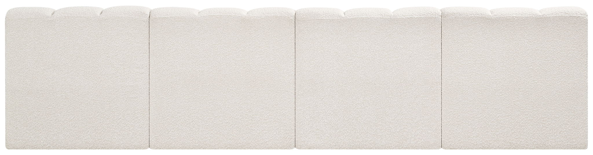 Arc - Boucle Fabric 4 Seats Modular Sofa - Simple Home Plus