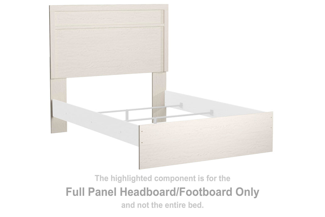 Stelsie - Full Panel Headboard/Footboard - White - Simple Home Plus