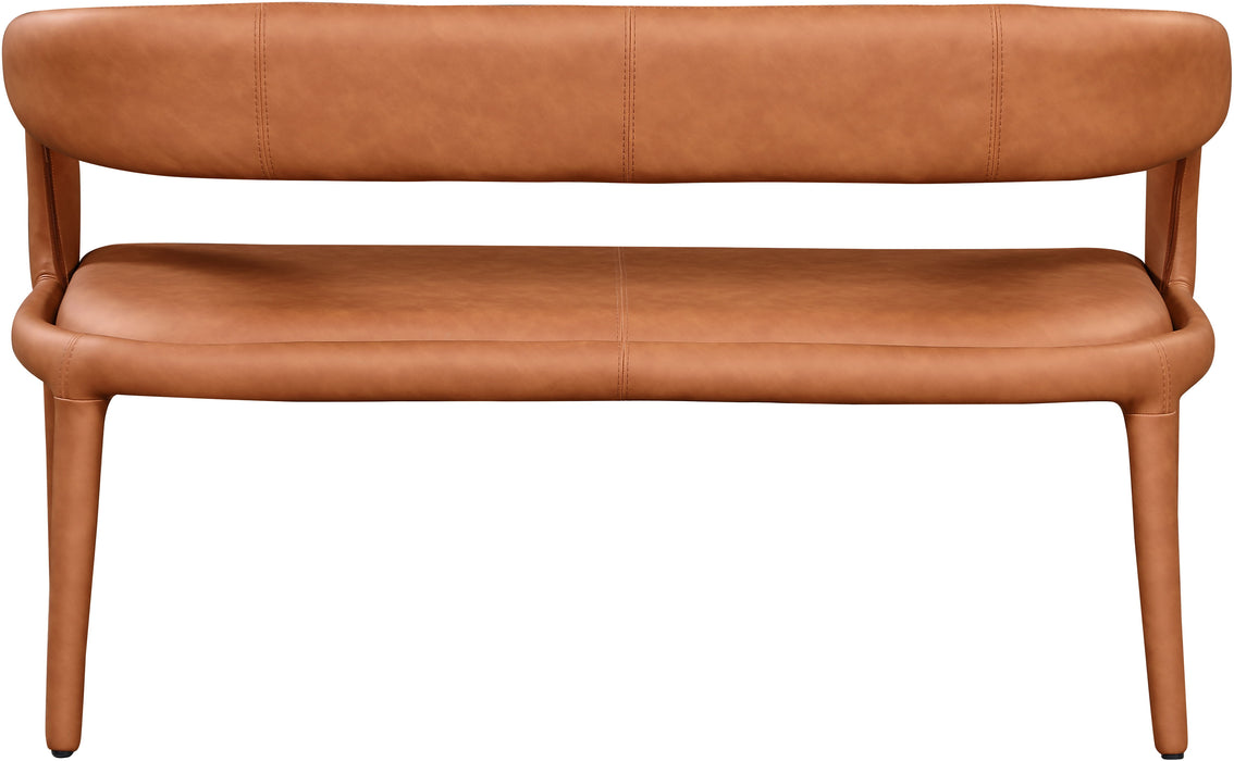 Sylvester - Bench - Cognac - Simple Home Plus