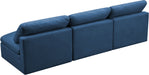 Plush - Modular Armless 3 Seat Sofa - Simple Home Plus