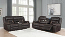 Greer - Upholstered Reclining Sofa Set - Simple Home Plus