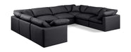 Indulge - Faux Leather 8 Piece Modular Sectional - Simple Home Plus