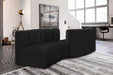 Arc - Boucle Fabric 4 Piece Sofa - Simple Home Plus