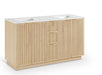 Willard - Engineered Stone And Solid Wood Bathroom Vanity - Simple Home Plus