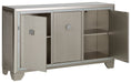 Chaseton - Champagne - Accent Cabinet - Simple Home Plus