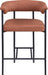 Malin - Faux Leather Counter Stool (Set of 2) - Simple Home Plus