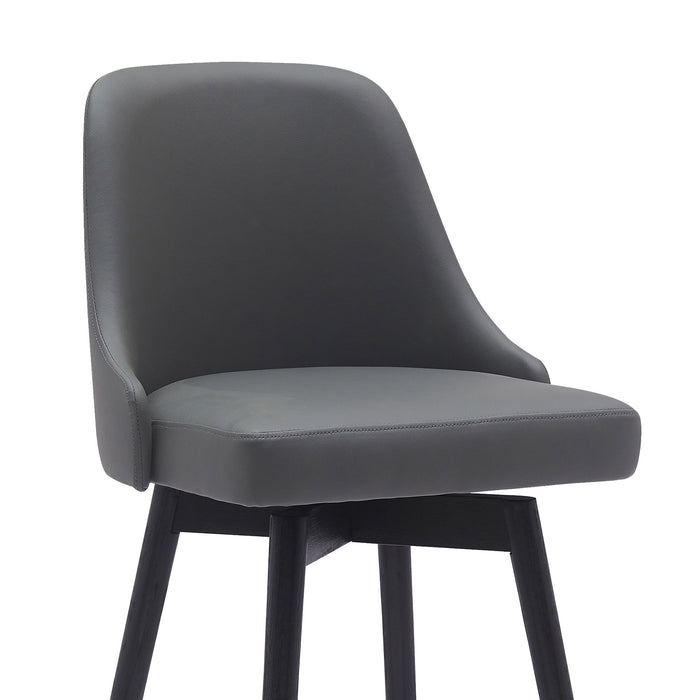 Sicily - Swivel Wood Stool - Simple Home Plus