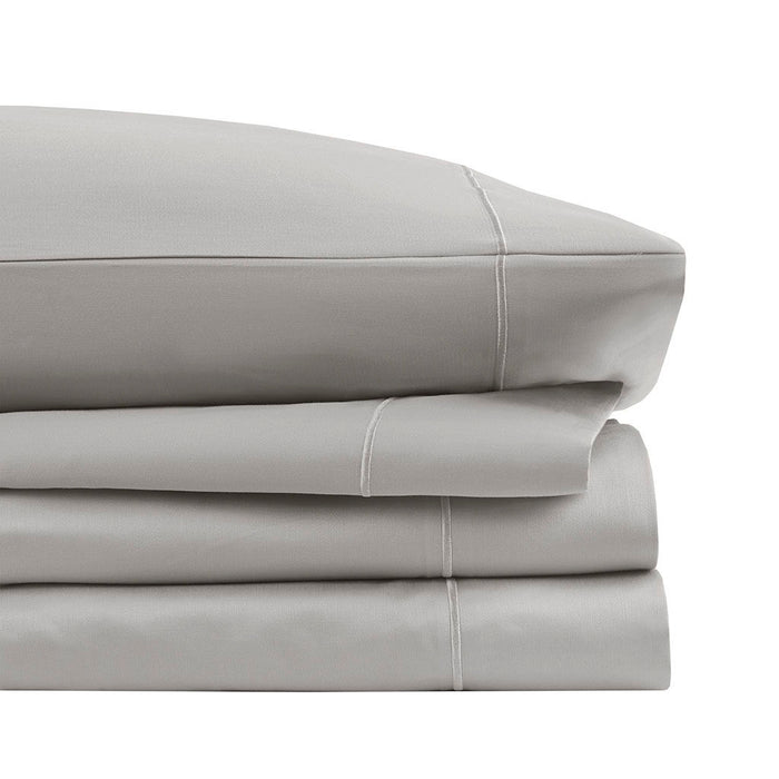600 Thread Count - California King Sheet Set - Light Gray - Simple Home Plus