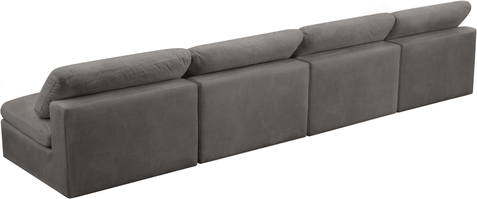 Cozy - Modular Armless 4 Seat Sofa - Simple Home Plus