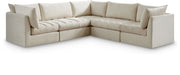 Jacob - Modular Corner Sectional 5 Piece - Simple Home Plus