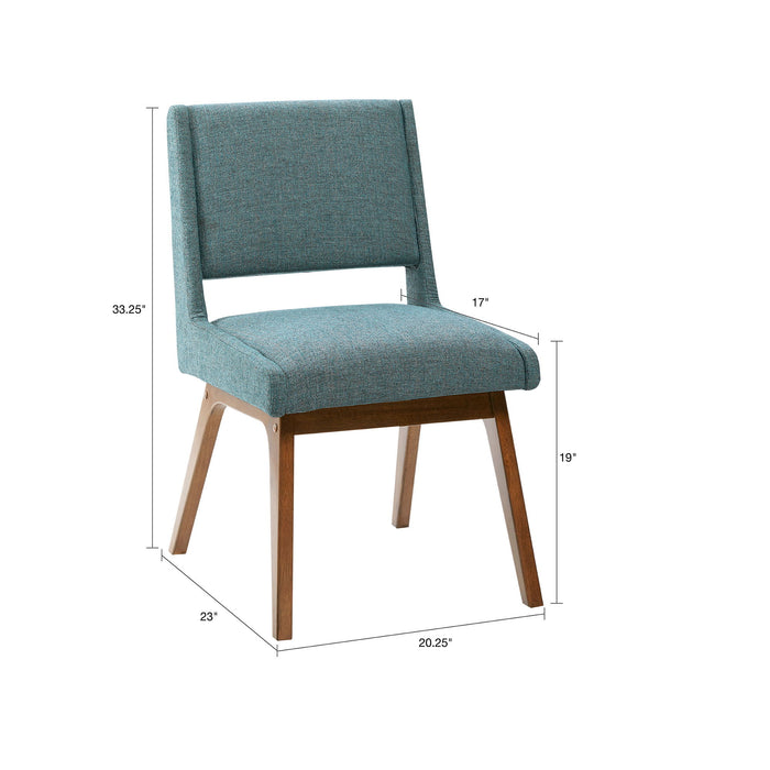 Boomerang - Dining Chair (Set of 2) - Blue - Simple Home Plus