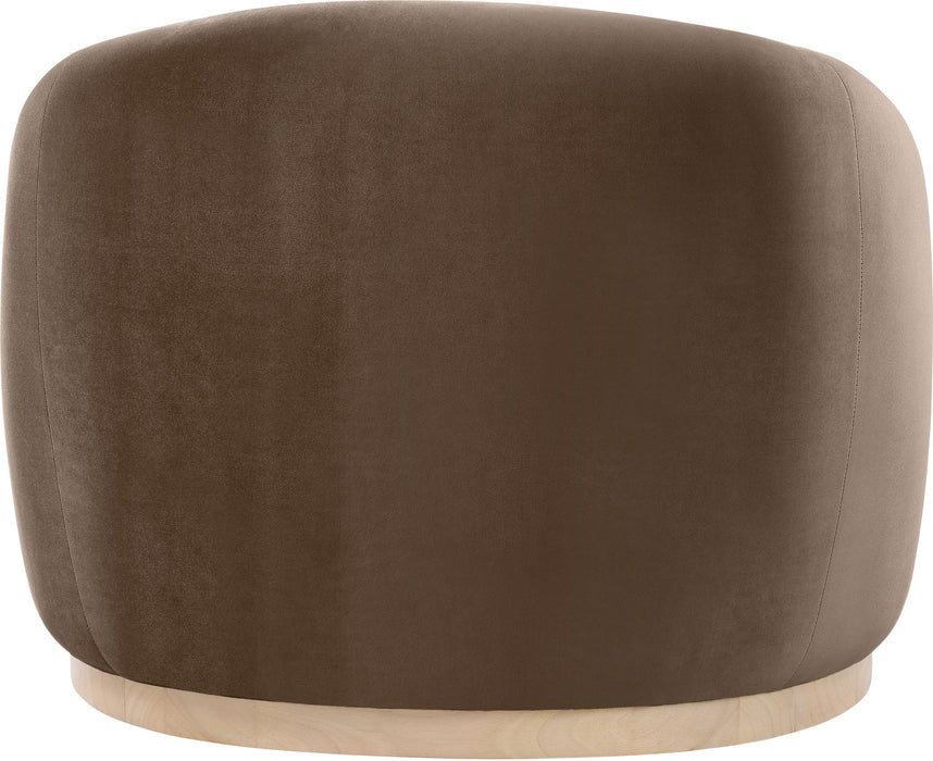 Gustavo - Velvet Upholstered Chair - Simple Home Plus