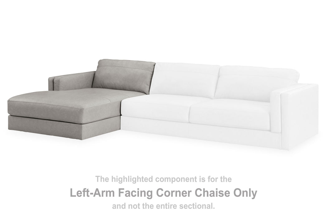 Amiata - Laf Corner Chaise - Glacier - Simple Home Plus