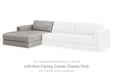 Amiata - Laf Corner Chaise - Glacier - Simple Home Plus