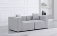 Cube - Linen Modular 2 Seat Sofa - Simple Home Plus