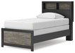 Broachmyn - Bookcase Bed - Simple Home Plus
