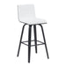 Vienna - Swivel Bar Stool - Black Base - Simple Home Plus