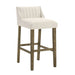 Fauna - Modern Transitional Wood Bar Height Kitchen Bar Stool - Simple Home Plus