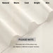 Split King Sateen Sheet Set - Off-White - Simple Home Plus