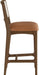Atrium - Counter Stool With Brushed Brown Base (Set of 2) - Simple Home Plus