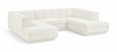 Modari - Sectional - Cream - Simple Home Plus