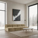 Shaggy - 4 Seat Modular Armless Sofa - Simple Home Plus