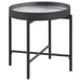 Ozella - Round Table With Hidden Storage Sandy - Simple Home Plus