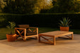 Anguilla - Teak Outdoor Coffee Table - Natural - Simple Home Plus