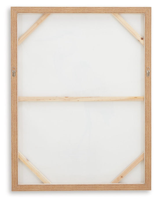 Aubinell - Beige - Wall Art Set (Set of 2) - Simple Home Plus