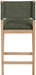 Avon - Linen Textured Performance Fabric Upholstered Counter Stool - Simple Home Plus
