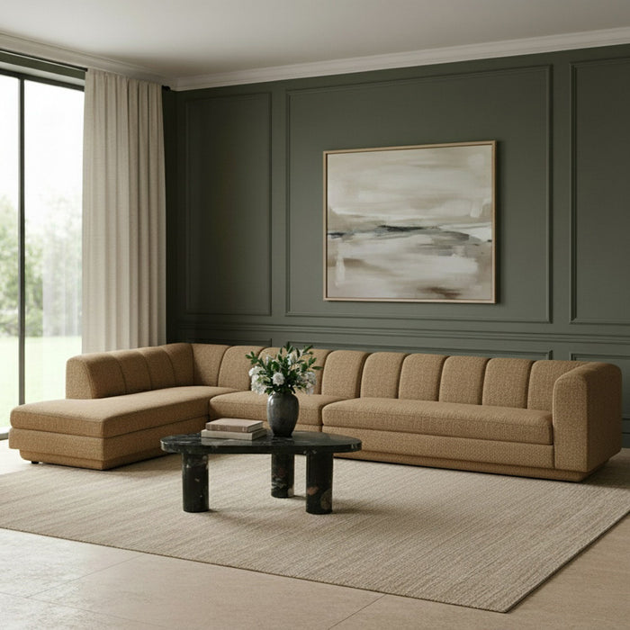 Modari - Sectional - Brown - Simple Home Plus