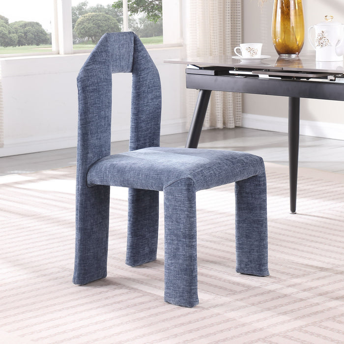 Bennett - Chenille Dining Chair (Set of 2) - Simple Home Plus