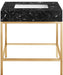 Marmo - Engineered Marble Bathroom Vanity With Gold Base - Simple Home Plus