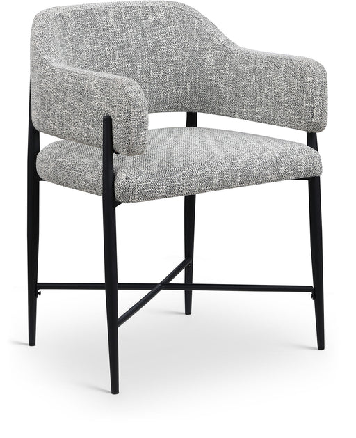 Dame - Fabric Upholstered Dining Chair (Set of 2) - Simple Home Plus