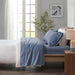 King Cozy Sheet Set - Blue Solid - Simple Home Plus