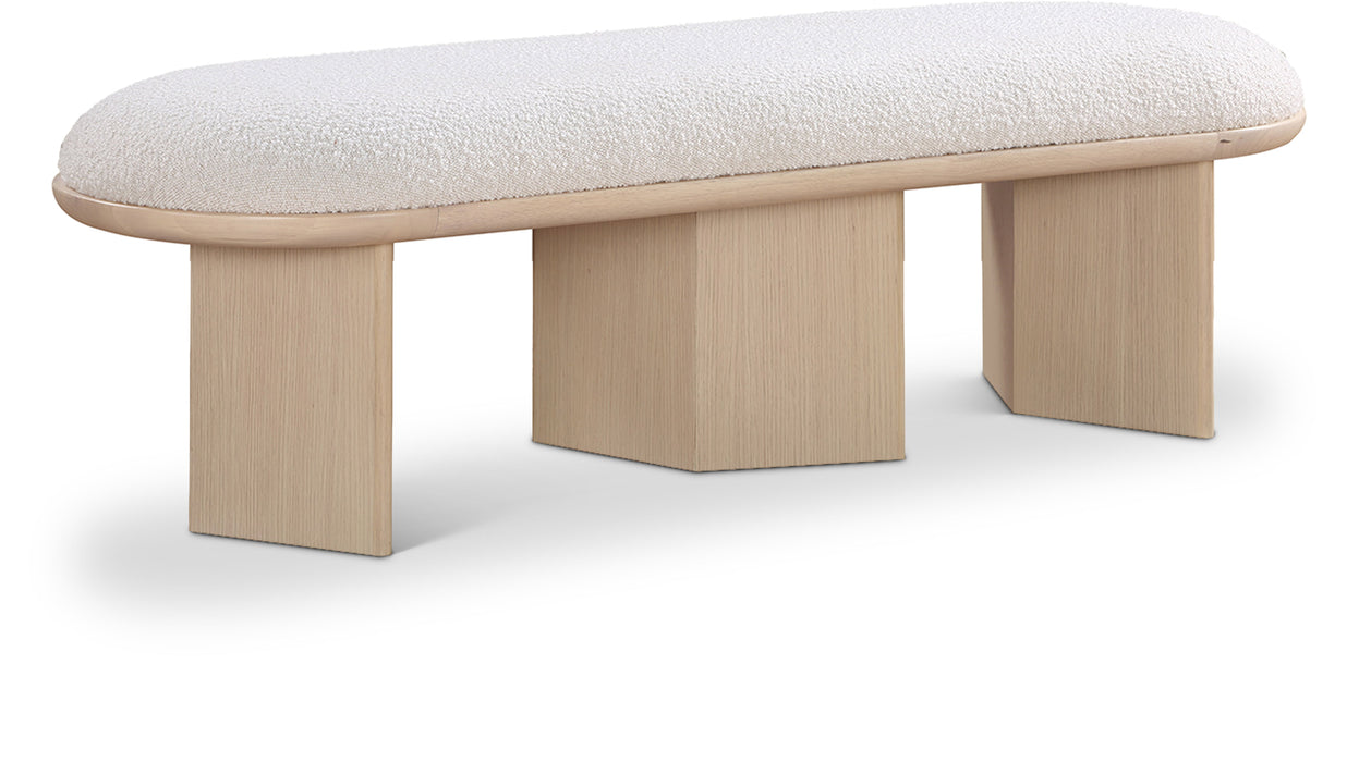 Wilshire - Bench With Natural Base - Simple Home Plus